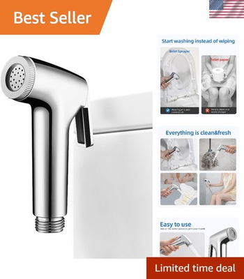 #ad Cost Effective Adjustable Water Pressure Bidet Sprayer Personal Care Essential $10.99
