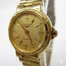 Logines Quartz Wristwatch Fashion Gold Timepiece Mens Watch 18cm wrist