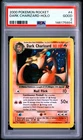 2000 POKEMON ROCKET #4 DARK CHARIZARD-HOLO PSA 2