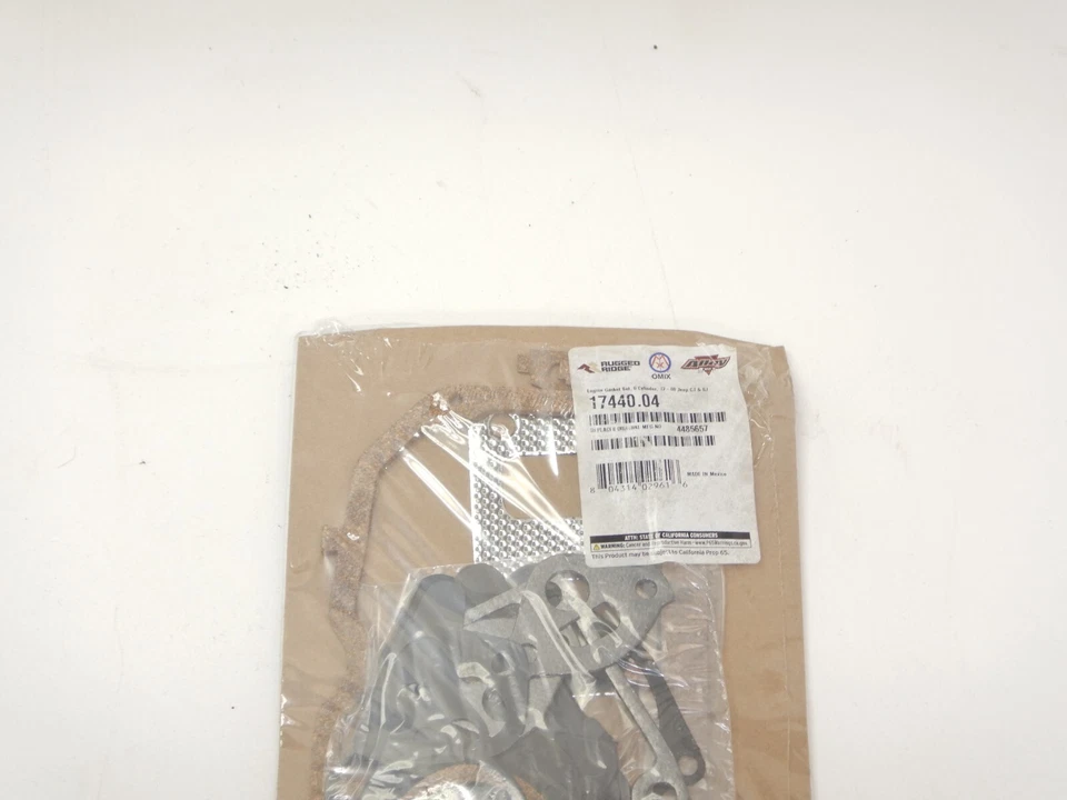 Nuevo juego de juntas de motor de 6 cilindros OMIX Jeep CJ CJ5 CJ6 CJ7 72-80 17440,04 ENVÍO GRATUITO Foto 3 de 4