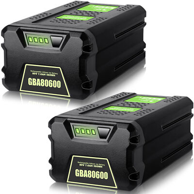 7Ah Lithium-Ion Battery For Greenworks Pro 80V Max GBA80200 GBA80250 80V 2506902
