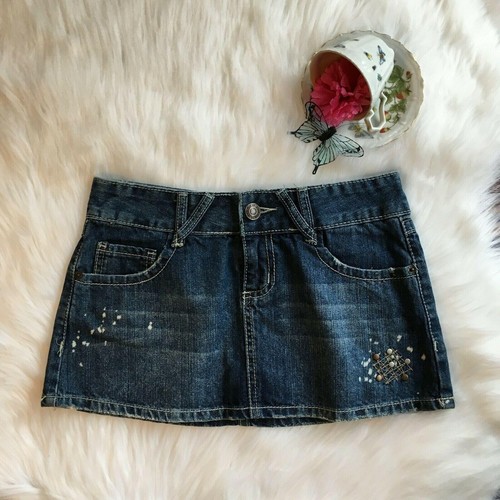rue 21 jean skirt