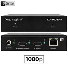 Key Digital KD-IP1080TX HDMI over IP with POE Transmitter