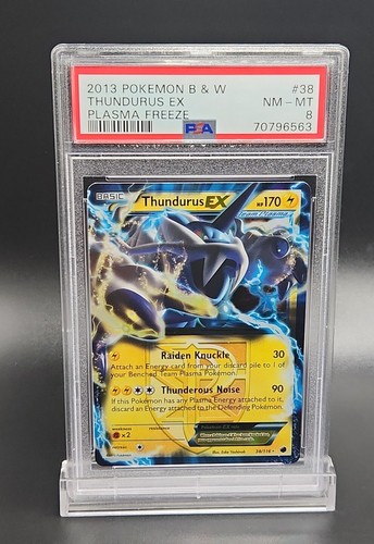 Thundurus-EX graded PSA 8 for sale on eBay