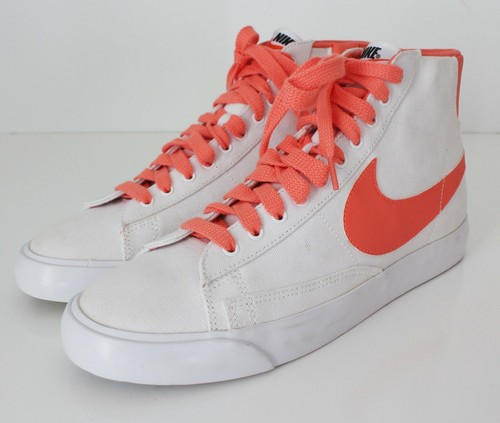 NIKE Mid ID Blazer Side Zip 2012 Pink White Sneaker Shoes Mens US 11 | eBay