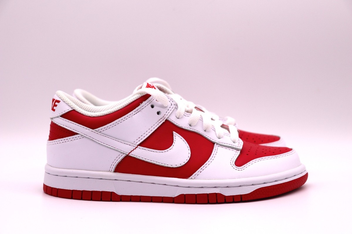 Nike Dunk Low Championship Red GS size 3.5Y UNLV Michigan Viotech