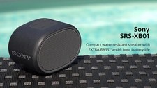 SONY SplashProof IPX5 EXTRA BASS Portable Compact Wireless Speaker SRS-XB01