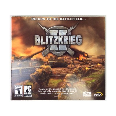Nival Interactive Computer Game Blitzkrieg II VG+/NM