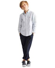 Polo Ralph Lauren Boys' Striped Cotton Oxford Shirt Size 6