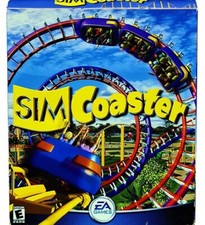 Sim Coaster for PC, Big Box, Vintage 2001 Collectible, New Mint in Sealed Box 