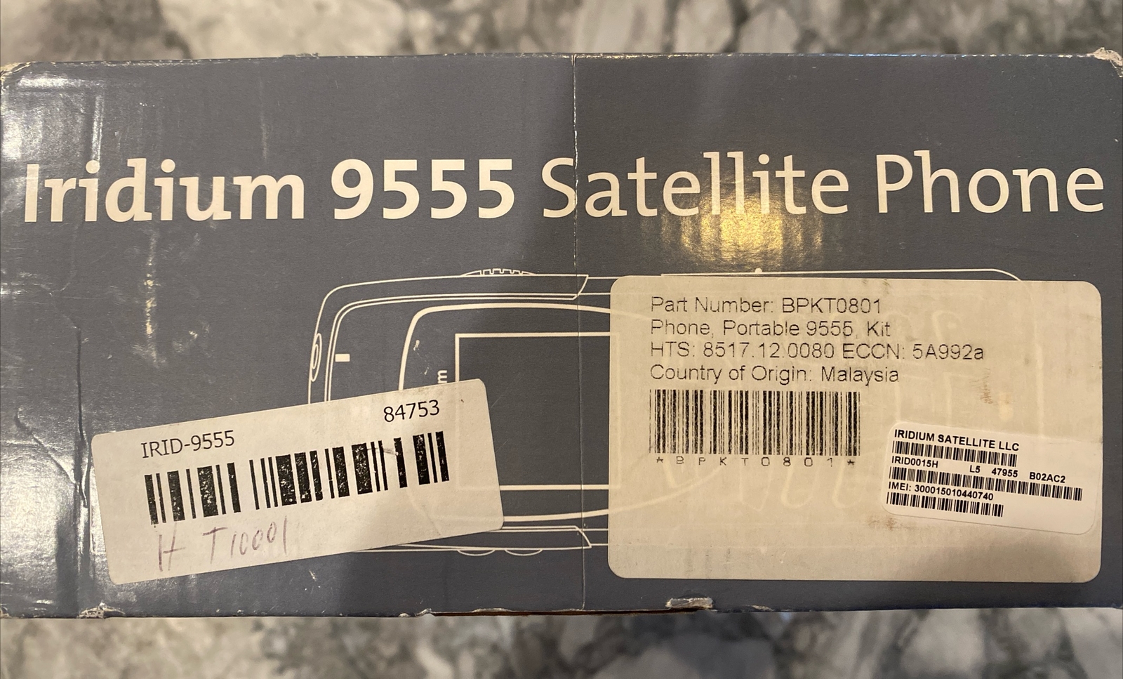 Iridium 9555 Satellite Phone eBay