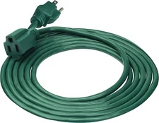 CP 9 ft Lawn & Garden Outdoor Extension Cord 16/3 SJTW, Green, CP10196