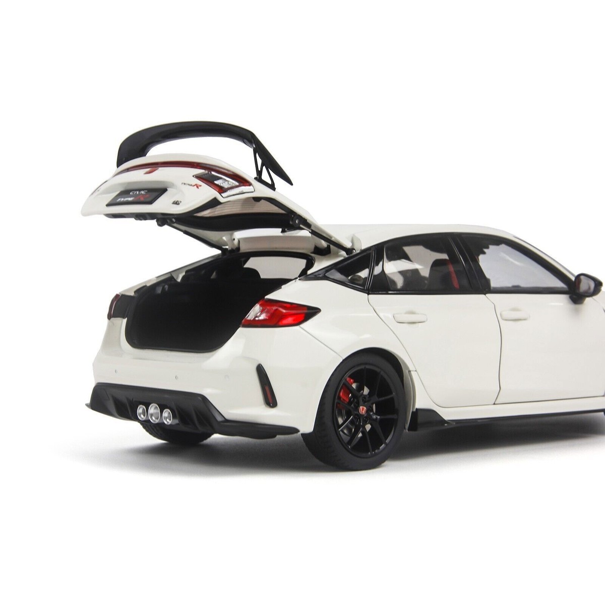 1:18 Honda Civic Type-R FL5 White Diecast Model Car