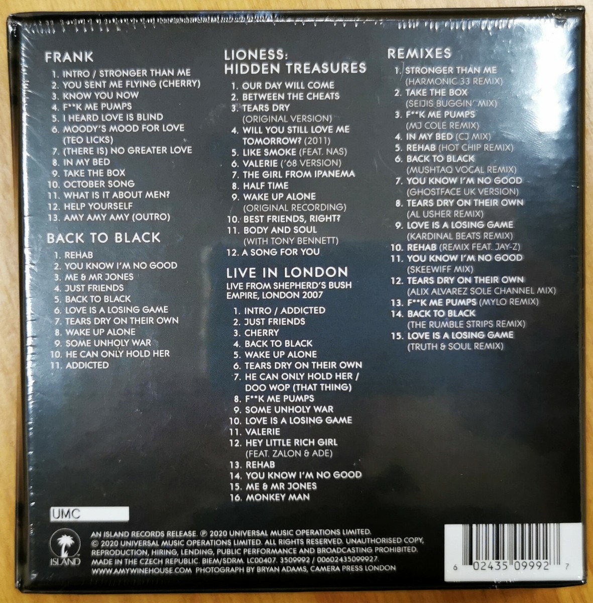 Collection by Amy Winehouse (CD, 2020) for sale online | eBay