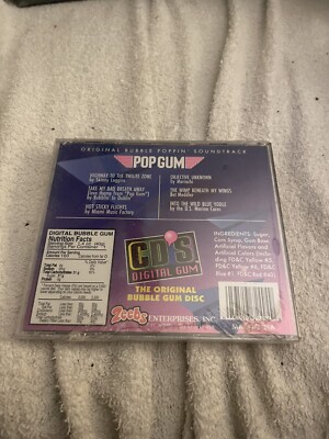 VTG Lot of 5 Zeebs Bubble Gum CD Digital Gum Case ZZ Pop Pop Gum