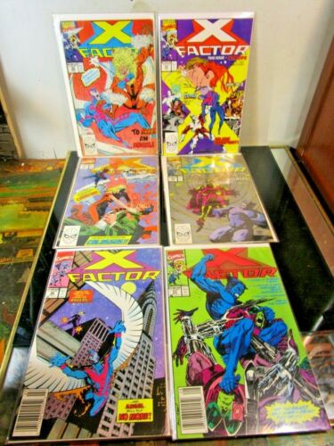 X-Factor #52-57  LOT MARVEL BAGGED BOARDED - Picture 1 of 6