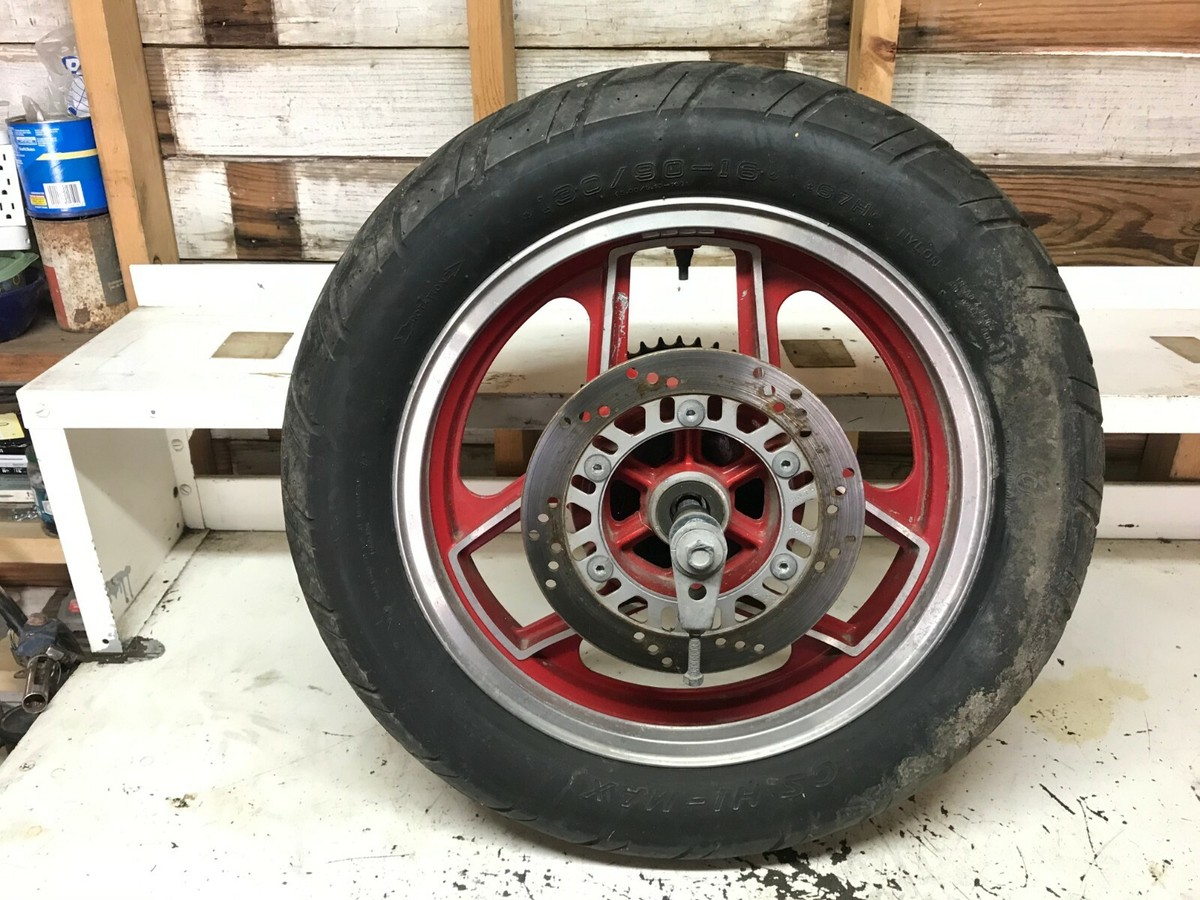 nyalon 1988 Kawasaki ZX600 Ninja Rear Wheel Hub Brake Disc ZX 600 ZX6