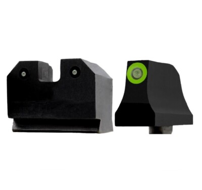 XS R3D Suppressor Height Sights Green For Glock 17,19,22,23,24,26