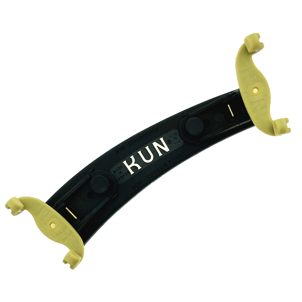 KUN Collapsible Mini 1/16 to 1/4 Size Violin Shoulder Rest