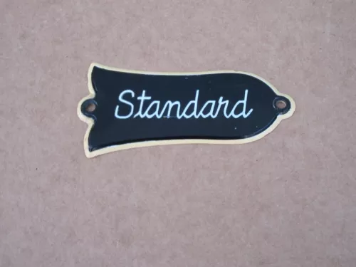 Vintage 1970s 74 Gibson Les Paul Standard Guitar Truss Rod Cover