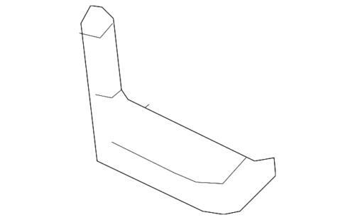 Deflector de moldura para Hyundai (N/P 87764-3K000)