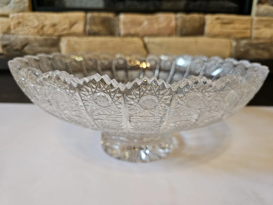 Bohemia 500PK Böhmen Kristall Anbieterschale Queen Lace Cut Pariser Schliff TOP! - Bild 3 von 4