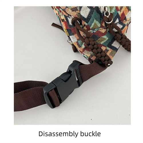 Large Capacity Crossbody Chest Bag Bohemia Women Fanny Pack Casual Belt Bags - Picture 9 of 15