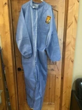 ONE KleenGuard A20 Blue Denim Coverall Size 2 XLarge, 58505 Breathable suit PPE 