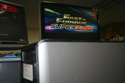 FAST & FURIOUS SUPER CARS RAW THRILLS  DELL COMPUTER CPU WORKING REBUILT # 1