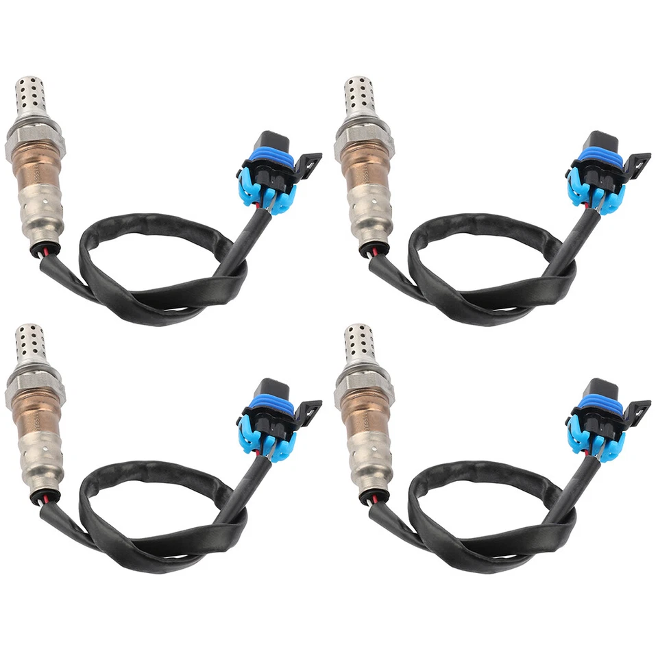 Sensor de oxígeno O2 02 4 piezas aguas arriba + aguas abajo para Chevrolet Impala 2015 3,6 L Foto 3 de 4