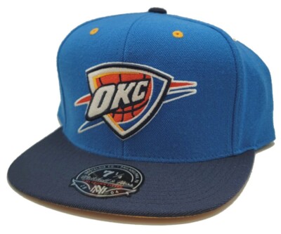 Oklahoma City Thunder OKC New Mitchell & Ness Blue Era Fitted Hat