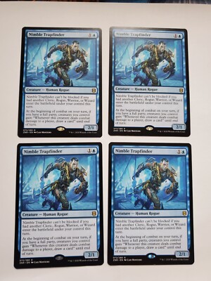 4x Nimble Trapfinder - Zendikar Rising - Near Mint - Magic the Gathering