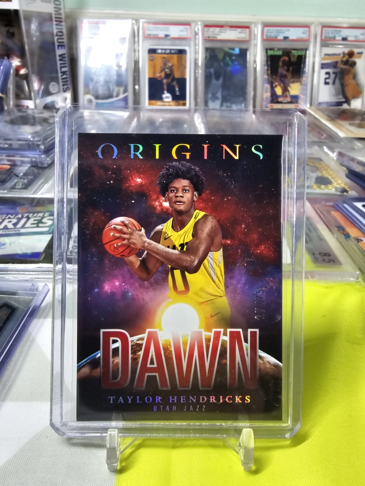 2023-24 Panini Origins Red Dawn Taylor Hendricks /75 #5 Utah Jazz