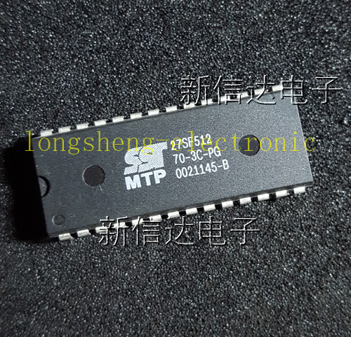 Lot De 10 Puces Mémoire SST27SF512-70-3C-PG - Flash 512Kb, DIP28 - Compatible Rétro, Réparation Électronique