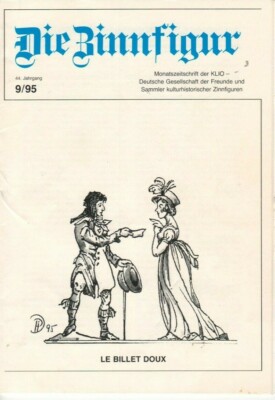 DIE ZINNFIGUR - Zeitschrift Heft KLIO kulturhistorisch Sammler - 9/95 - B14804