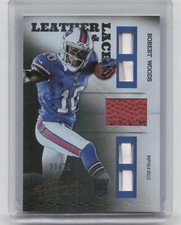 2013 Panini Absolute #31 Robert Woods Leather and Laces Football #/25