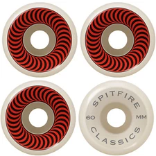 Spitfire Skateboard Wheels Classics 60mm Skate Wheels