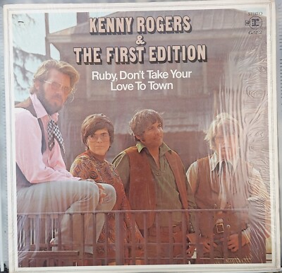 Kenny Rogers, The First Edition, Ruby, Don't Take Your Love To Town Vinyl LP VG+