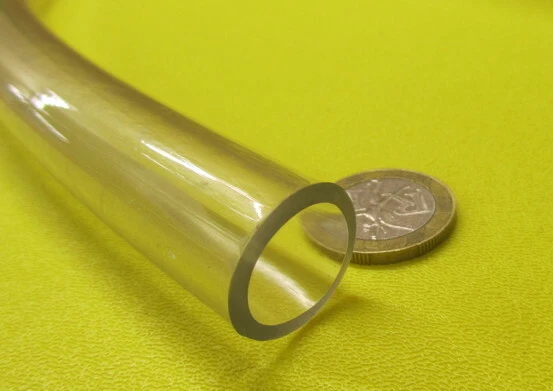 PVC Tubing, Clear, 7/8" OD x 5/8" ID x 1/8" Wall x 50 Foot Coil - Image 2 of 4