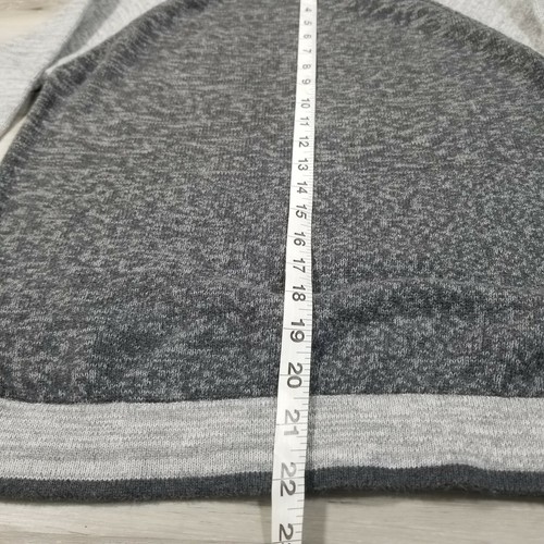 Standard Blues Long sleeve Sweater Boys Large Gray Henley Two Tone Thermal - Picture 10 of 11