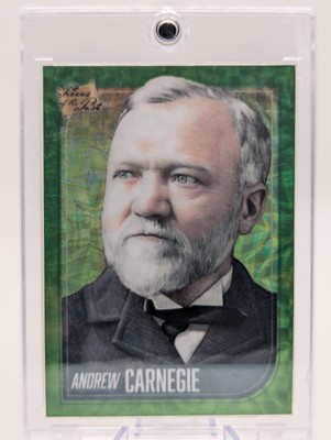Andrew Carnegie 1/1 2021 Super Piece's Of The Past
