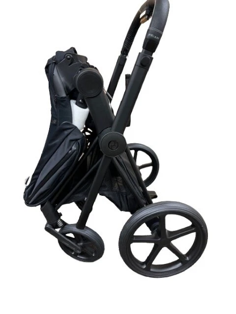 Cybex PRIAM Stroller Frame And Seat, Matte Noir / Premium Black - Image 2 of 4