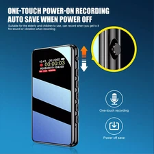 500 Hrs Mini Spy Voice Activated Recorder Digital Audio Magnetic 32G MP3 PlayeuU