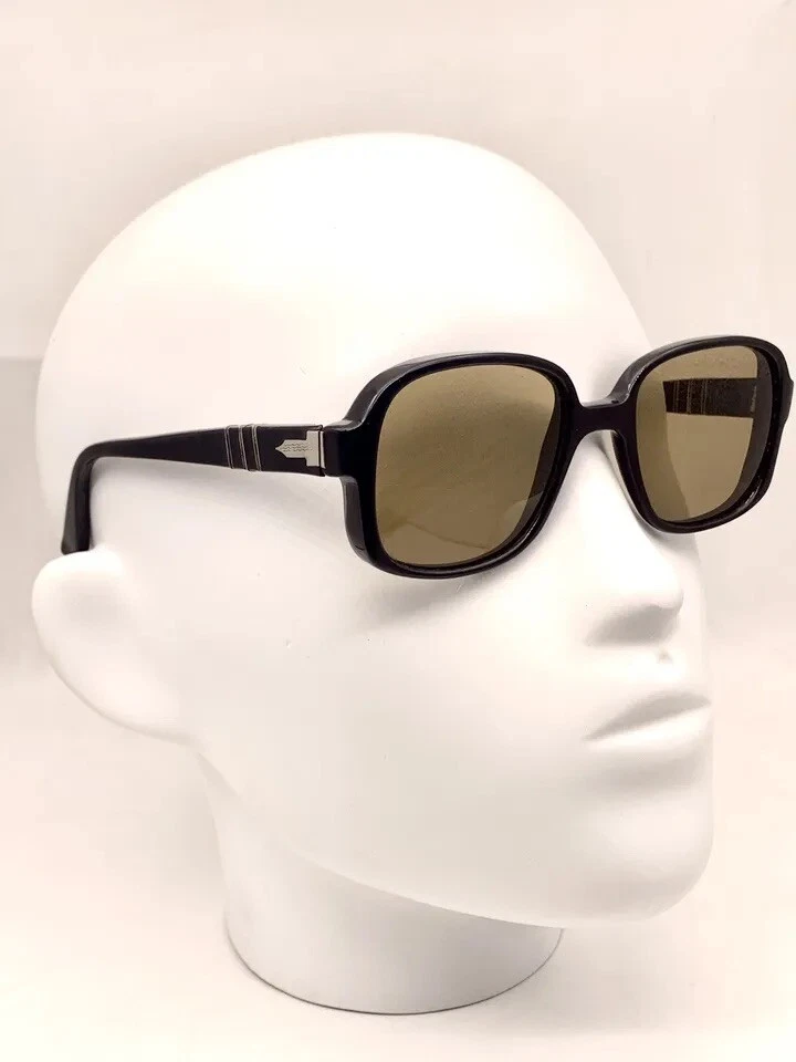 Очки солнцезащитные PERSOL RATTI винтажные 93111 Patent meflecto GULF OPTIK черные как новые - Изображение 4 из 4