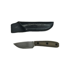 ESEE 3HM Fixed Blade Hunting Knife/Black Sheath Strpped Coating, Edge Reprofiled