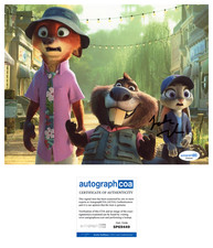 Fortune Feimster ‘Zootopia 2’ Signed 8x10 Photo 'Nibbles Maplestick' ACOA