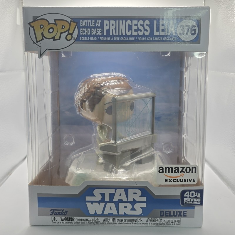Funko Pop! Deluxe: Star Wars - Battle at Echo Base: Princess Leia - Amazon...