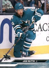 2023-24 Upper Deck #616 Jan Rutta - HKY
