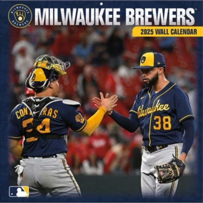 Milwaukee Baseball 2026 Team Wall Calendar