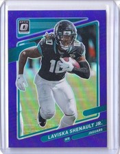 2021 Panini Donruss Optic Purple Prizm /50 Laviska Shenault Jr #115 Jaguars